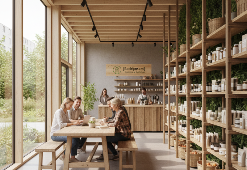 Bekijk deze afbeelding van Welkom bij Bedrijfsnaam – Jouw Partner in Duurzaamheid op Bedrijf